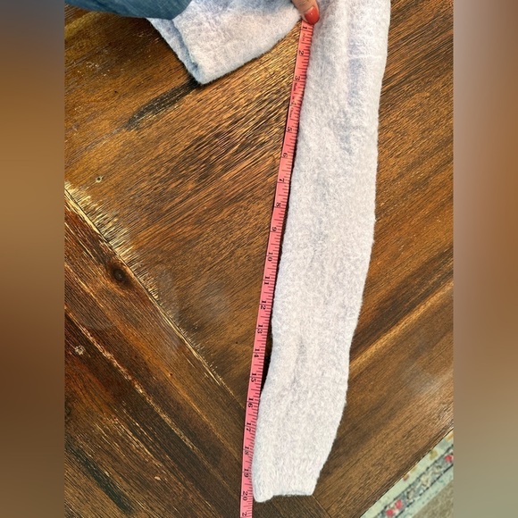 Forever 21 Lilac Angora Snap Coquette Feminine Cropped Cardigan Size Small - Picture 10 of 11